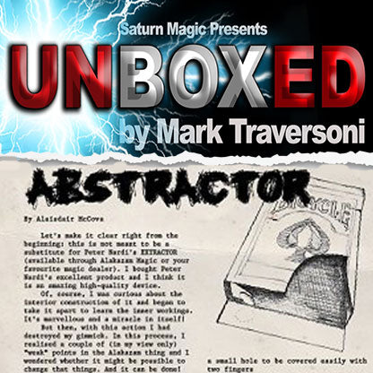 NEWS: Unboxed by Mark Traversoni REMOVED