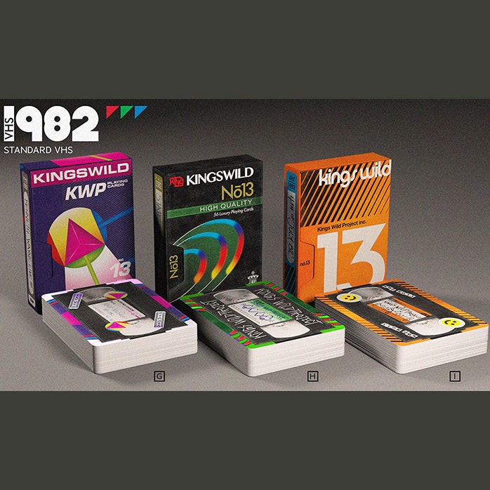 1982 VHS-Kenneth Playing Cards by Kings Wild Project
