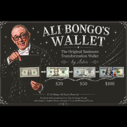 Ali Bongo's Wallet (Black) by Astor