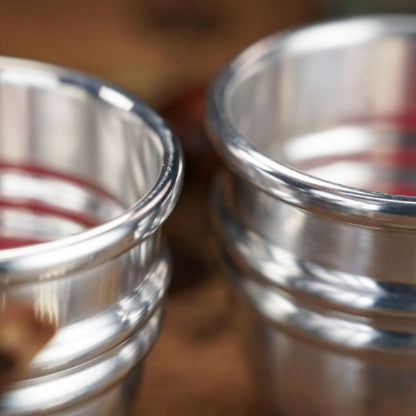 Aluminium Alloy Cups and Balls Set by TCC Magic