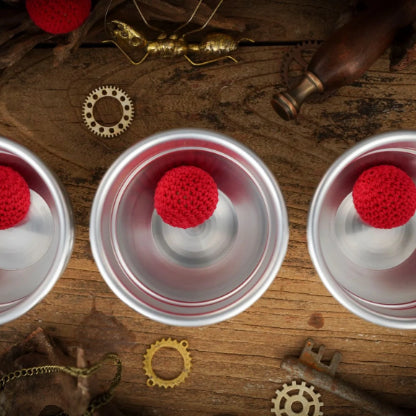 Aluminium Alloy Cups and Balls Set by TCC Magic
