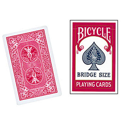 Bicycle Cards Bridge Size - Red