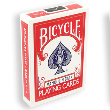 Mandolin 809 Red Bicycle Playing Cards by USPCC