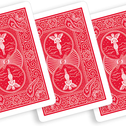 Mandolin 809 Red Bicycle Playing Cards by USPCC