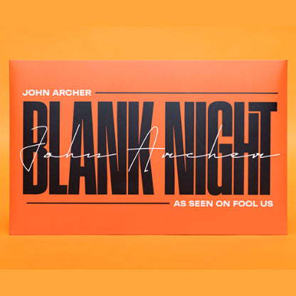 Blank Night 2025 Edition by John Archer