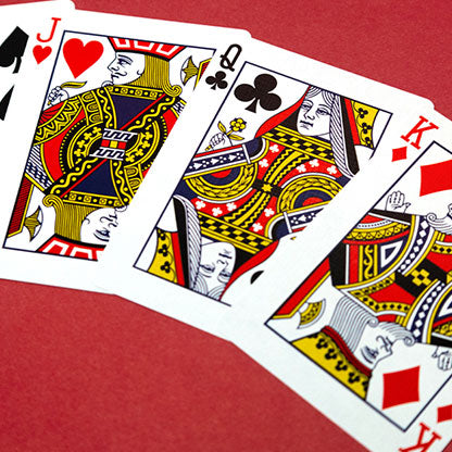 Butterfly Worker Marked Playing Cards (Red) by Ondrej Psenicka