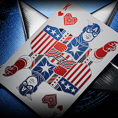 Captain America Playing Cards by Theory11