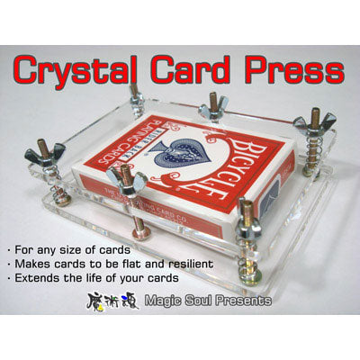 Crystal Card Press by Hondo and Fon