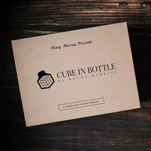 Cube in Bottle by Henry Harrius