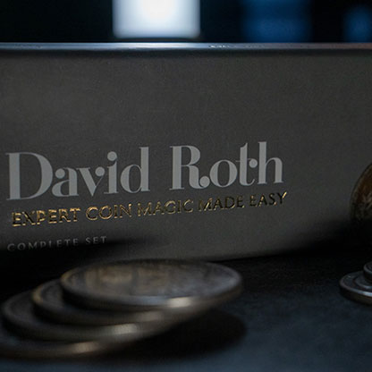 David Roth Expert Coin Magic Made Easy Complete Set by Murphy's Magic Supplies