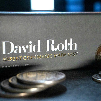 David Roth Expert Coin Magic Made Easy Complete Set by Murphy's Magic Supplies