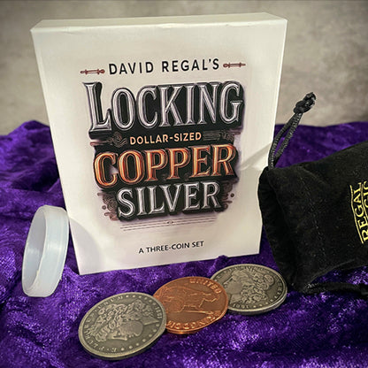 David Regal's Locking DOLLAR-SIZED Copper Silver