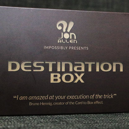 Destination Box by Jon Allen