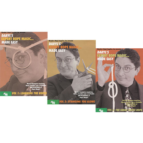 Expert Rope Magic Made Easy by Daryl (3 Volume Set) Download