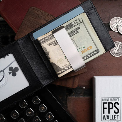 FPS Wallet True Black Leather by Magic Firm