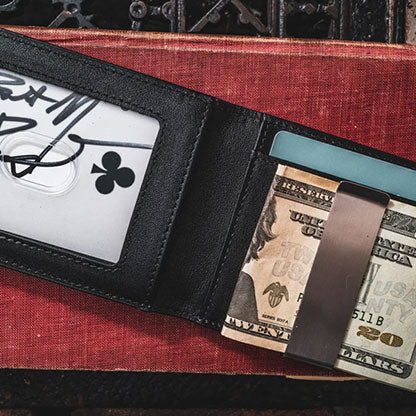 FPS Wallet True Black Leather by Magic Firm
