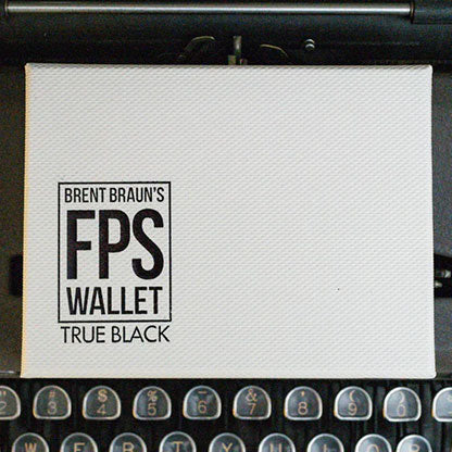 FPS Wallet True Black Leather by Magic Firm