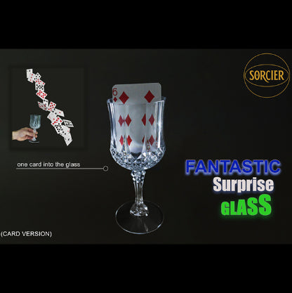 Fantastic Surprise Glass (Card Version) by Sorcier Magic