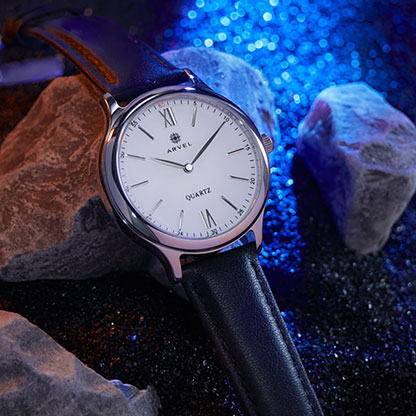 Iarvel Watch (Silver Watchcase White Dial) by Iarvel Magic