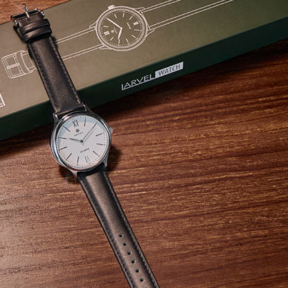 Iarvel Watch (Silver Watchcase White Dial) by Iarvel Magic