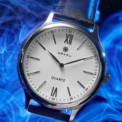 Iarvel Watch (Silver Watchcase White Dial) by Iarvel Magic