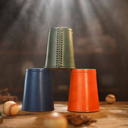 Leather Chop Cup 2.0 and Balls by TCC