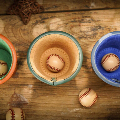 Leather Chop Cup 2.0 and Balls by TCC