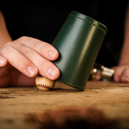 Leather Chop Cup 2.0 and Balls by TCC