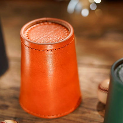 Leather Chop Cup 2.0 and Balls by TCC