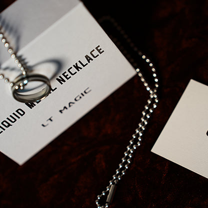 Liquid Metal Necklace by LT Magic