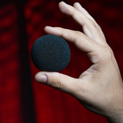 2" Sponge Balls (4 pack) by Murphy's Magic - Black