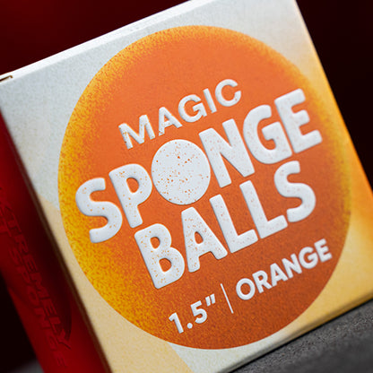 1.5" Sponge Balls (4 pack) by Murphy's Magic - Orange