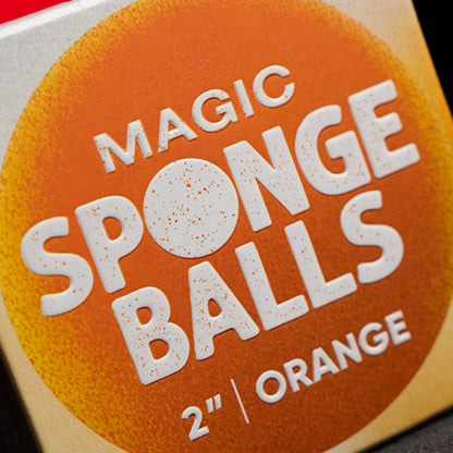 2" Sponge Balls (4 pack) by Murphy's Magic - Orange