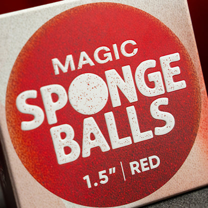 1.5" Sponge Balls (4 pack) by Murphy's Magic - Red