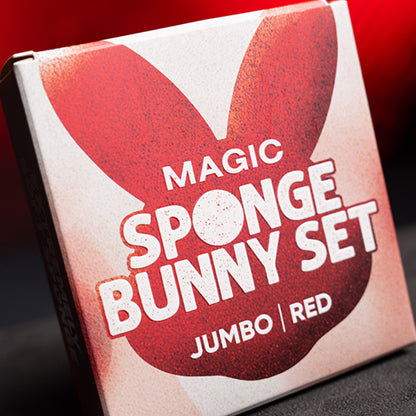 Magic Sponge Bunny Rabbit Set (Red) by Murphy's Magic