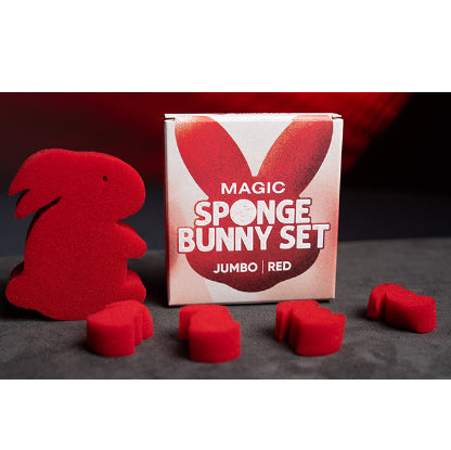 Magic Sponge Bunny Rabbit Set (Red) by Murphy's Magic