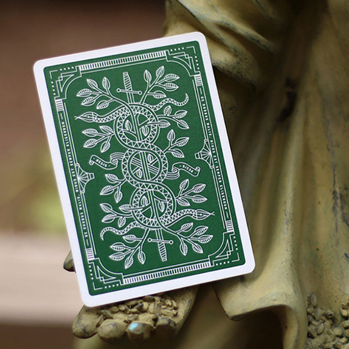 Monarch Playing Cards (Green) by Theory11