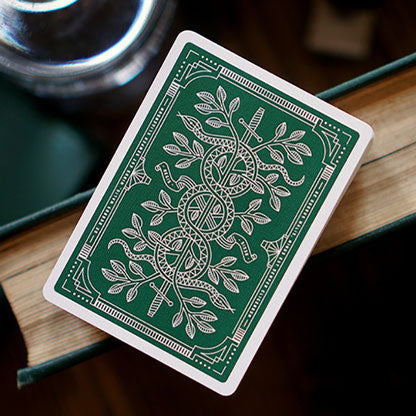 Monarch Playing Cards (Green) by Theory11