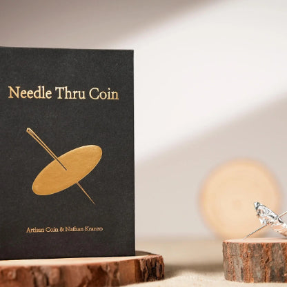 Needle Thru Coin by Nathan Kranzo and TCC Magic (incl. Regular Half Dollar)