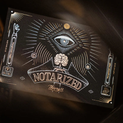 Notarized by Theory11 x ThoughtCast Magic