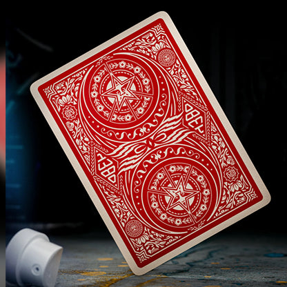 Obey Red Edition Playing Cards by Theory11