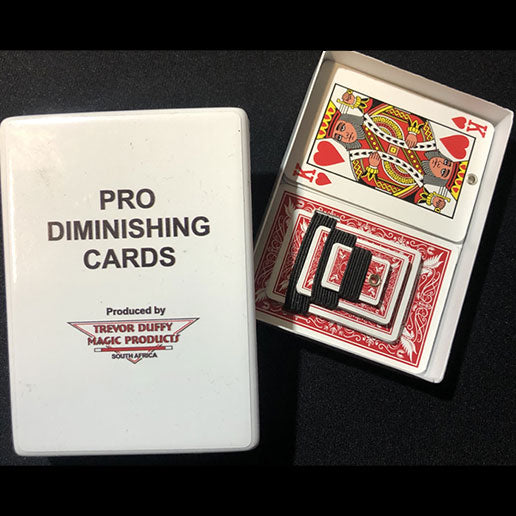 Pro Diminishing cards by Trevor Duffy
