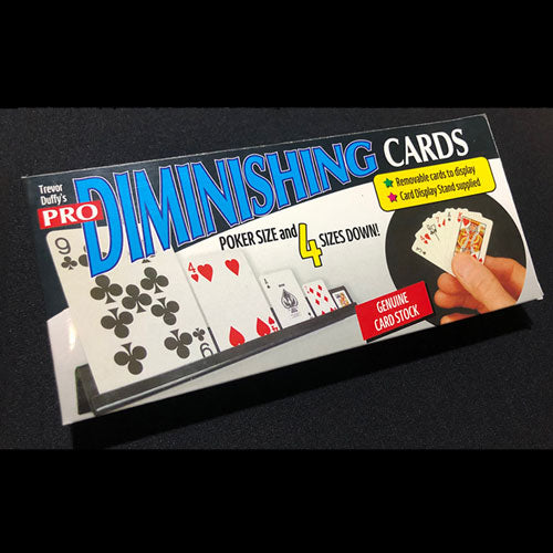 Pro Diminishing cards by Trevor Duffy
