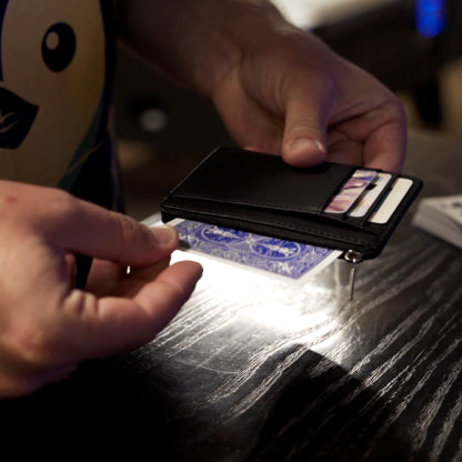 Razor Card to Wallet by Josh Burch (Genuine Leather)