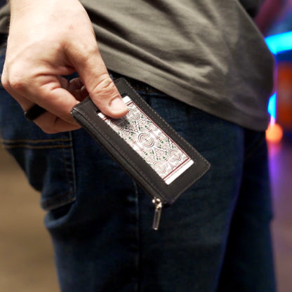 Razor Card to Wallet by Josh Burch (Genuine Leather)