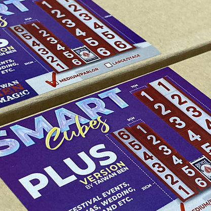 Smart Cubes PLUS RED (Medium / Parlor) by Taiwan Ben