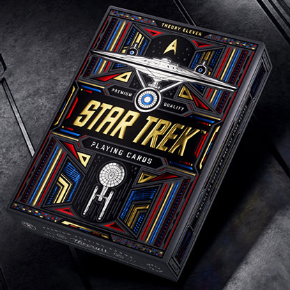 Star Trek Dark Edition (Black) Playing Cards by Theory 11