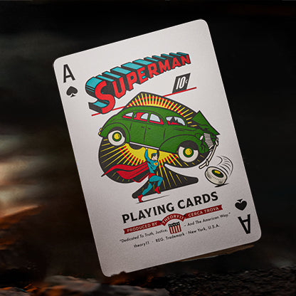 Superman Playing Cards by Theory11
