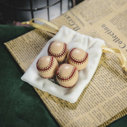 Leather Ball Set (3 regular, 1 magnetic) by TCC