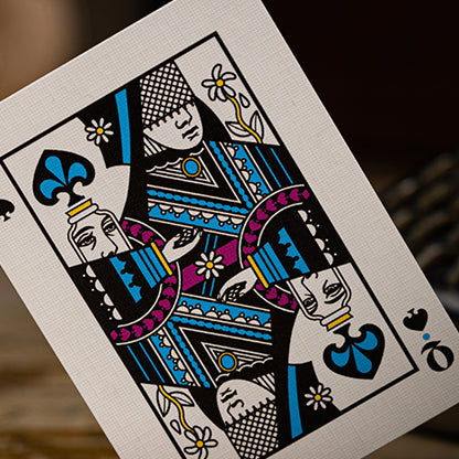 The Beatles (Blue) Playing Cards by Theory11